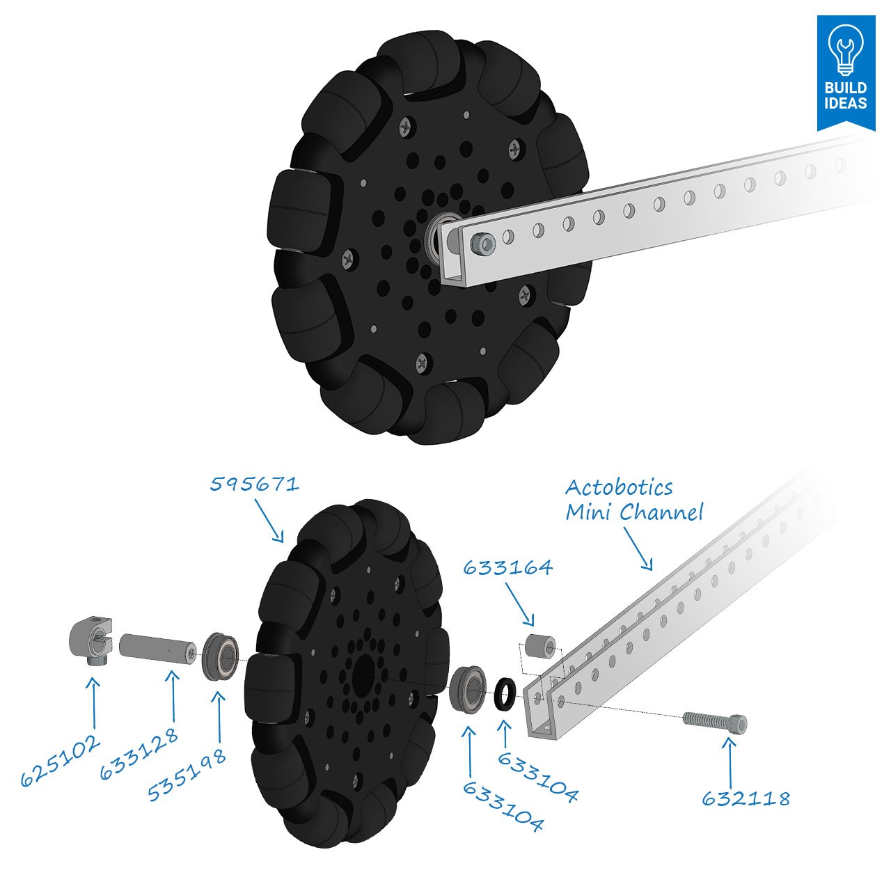 4" Omni Wheel Steplab