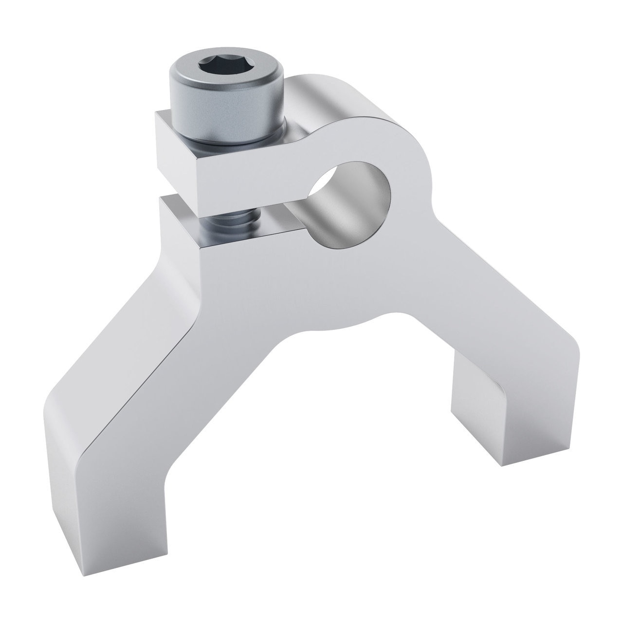 1400 Series 1Side 2Post Clamping Mount (6mm Bore) Steplab